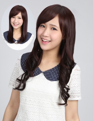 Wigs2you 接髪片 加厚卷髪片 假髪接髪片加厚 一片式髪片假髪 卷髪接髪片E-039
